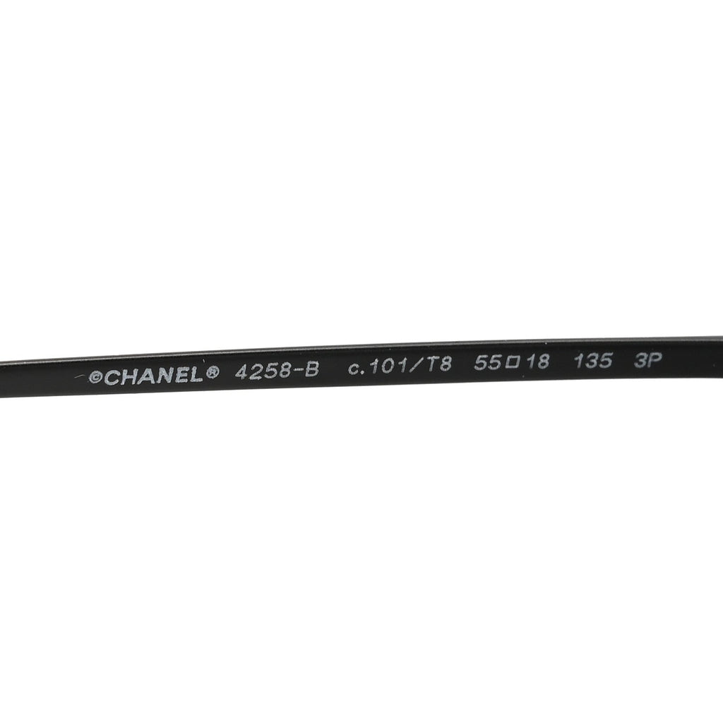 Chanel Cat-Eye Sunglasses — Crystal 4258-B