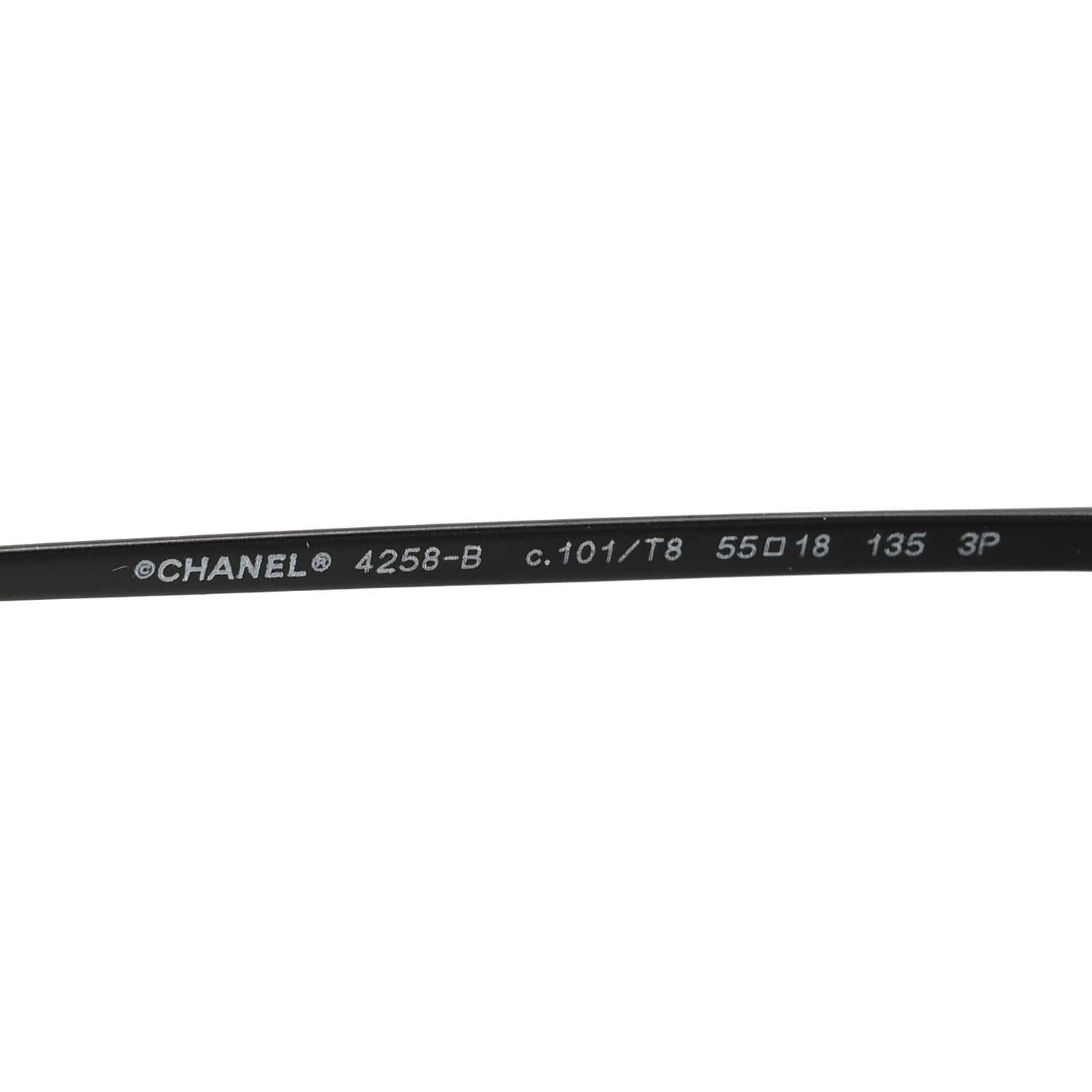 Chanel Cat-Eye Sunglasses — Crystal 4258-B