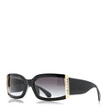 Chanel Rectangle Sunglasses — Black