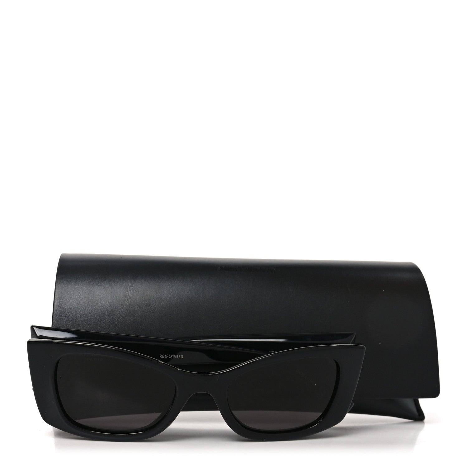Saint Laurent Cat-Eye Sunglasses — Black SL 593