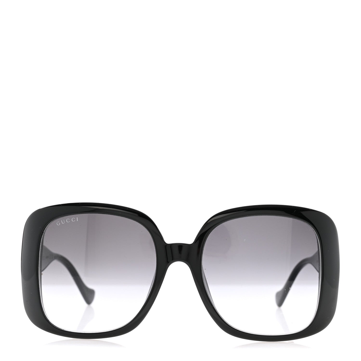 Gucci Square Sunglasses — Black