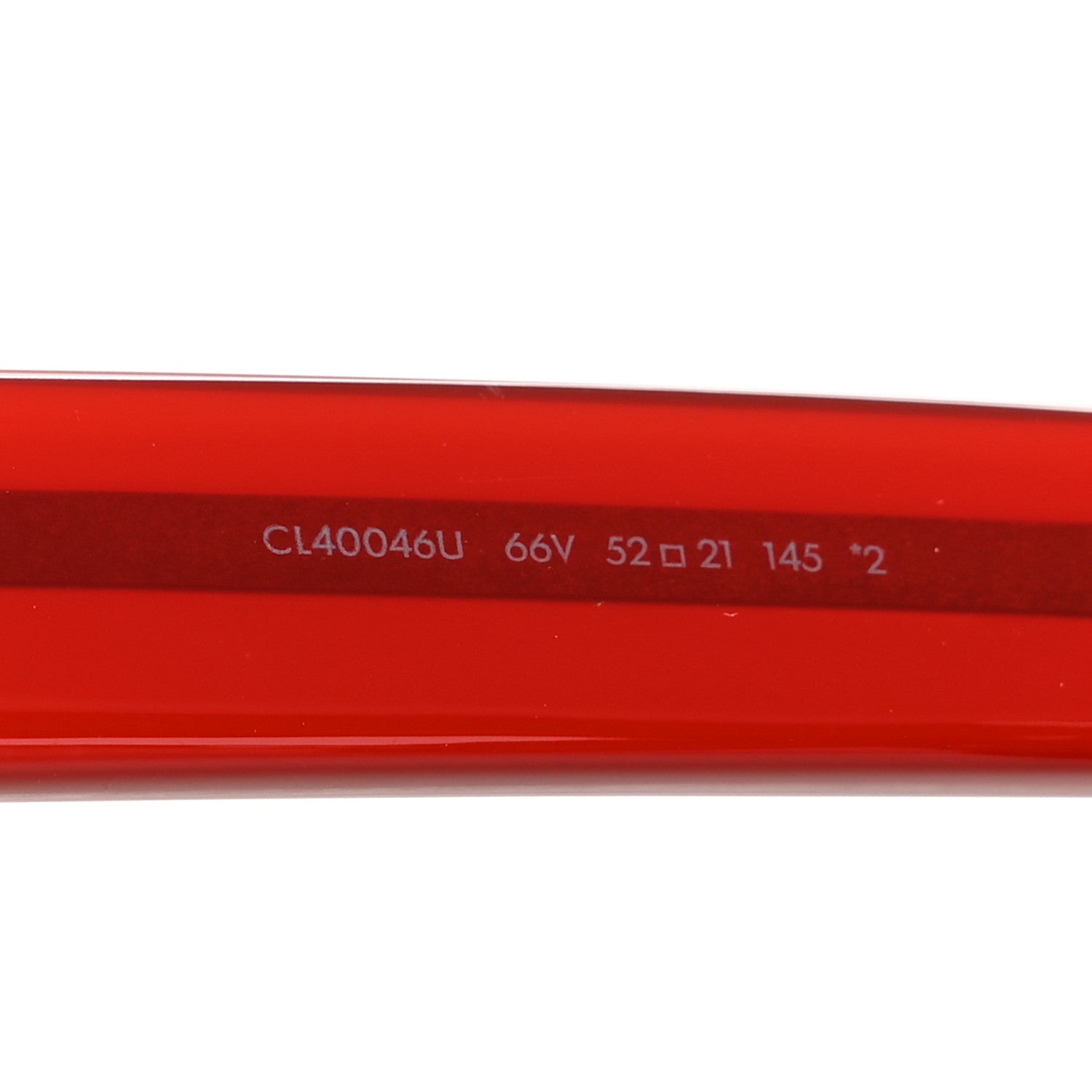 Celine Cat-Eye Sunglasses — Red