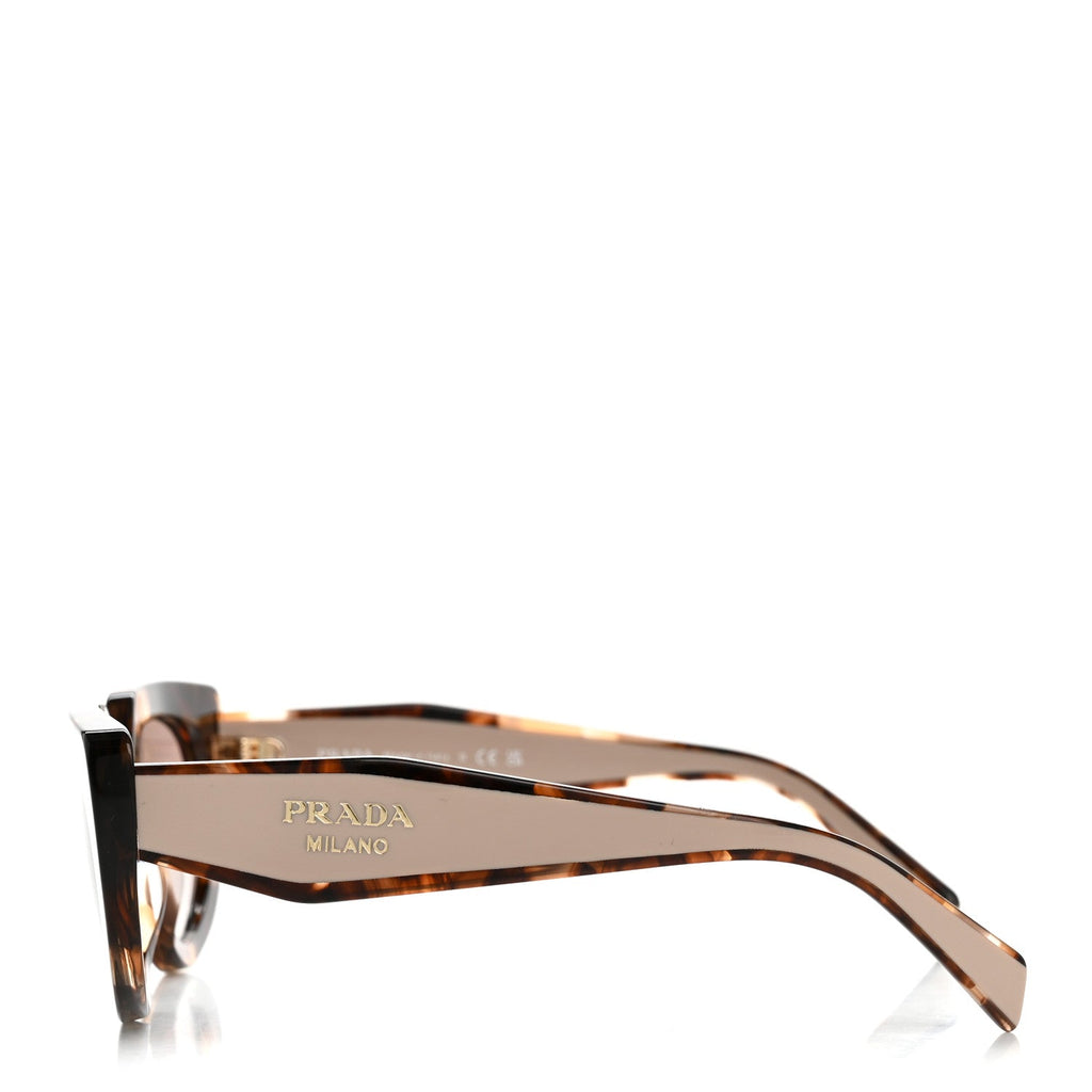 Prada Square Sunglasses — Tortoise