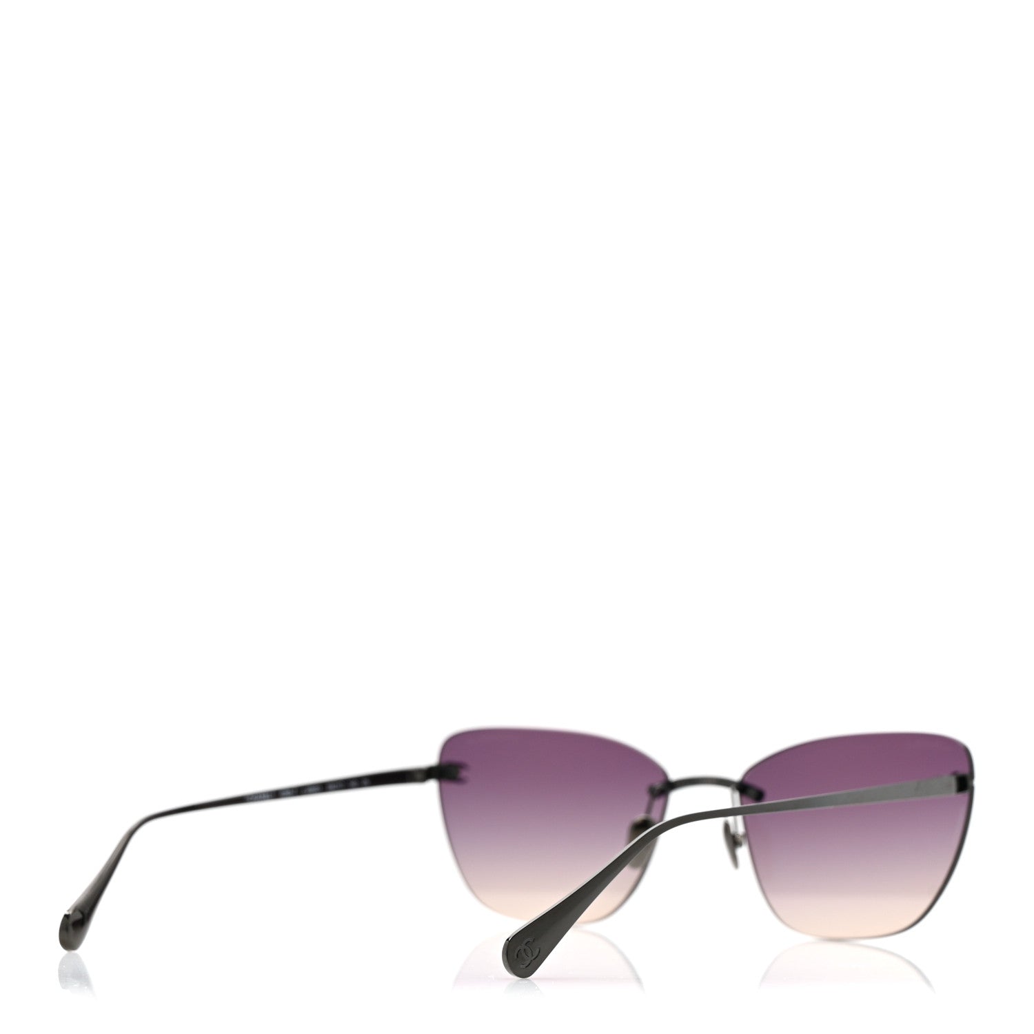 Chanel Cat-Eye Sunglasses — Black 4286-T