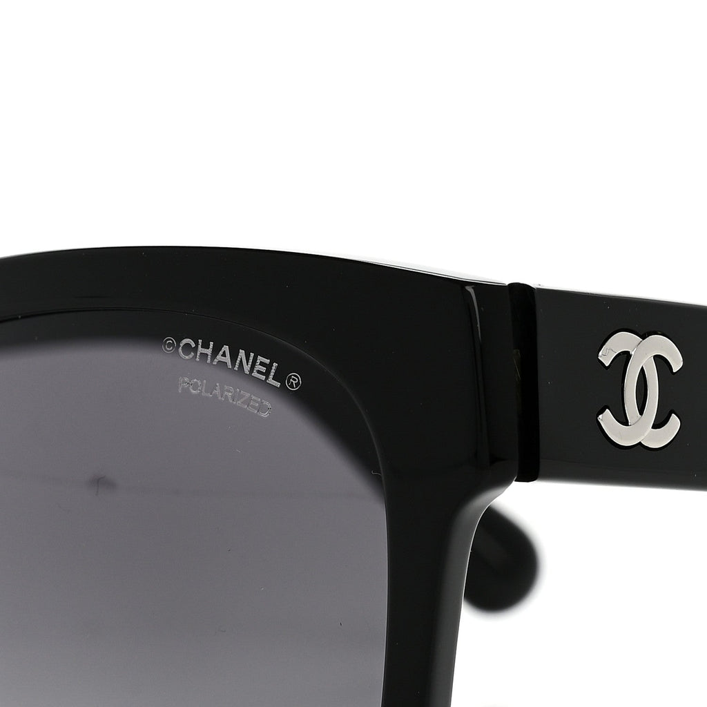 Chanel Cat-Eye Sunglasses — Black 5380-A