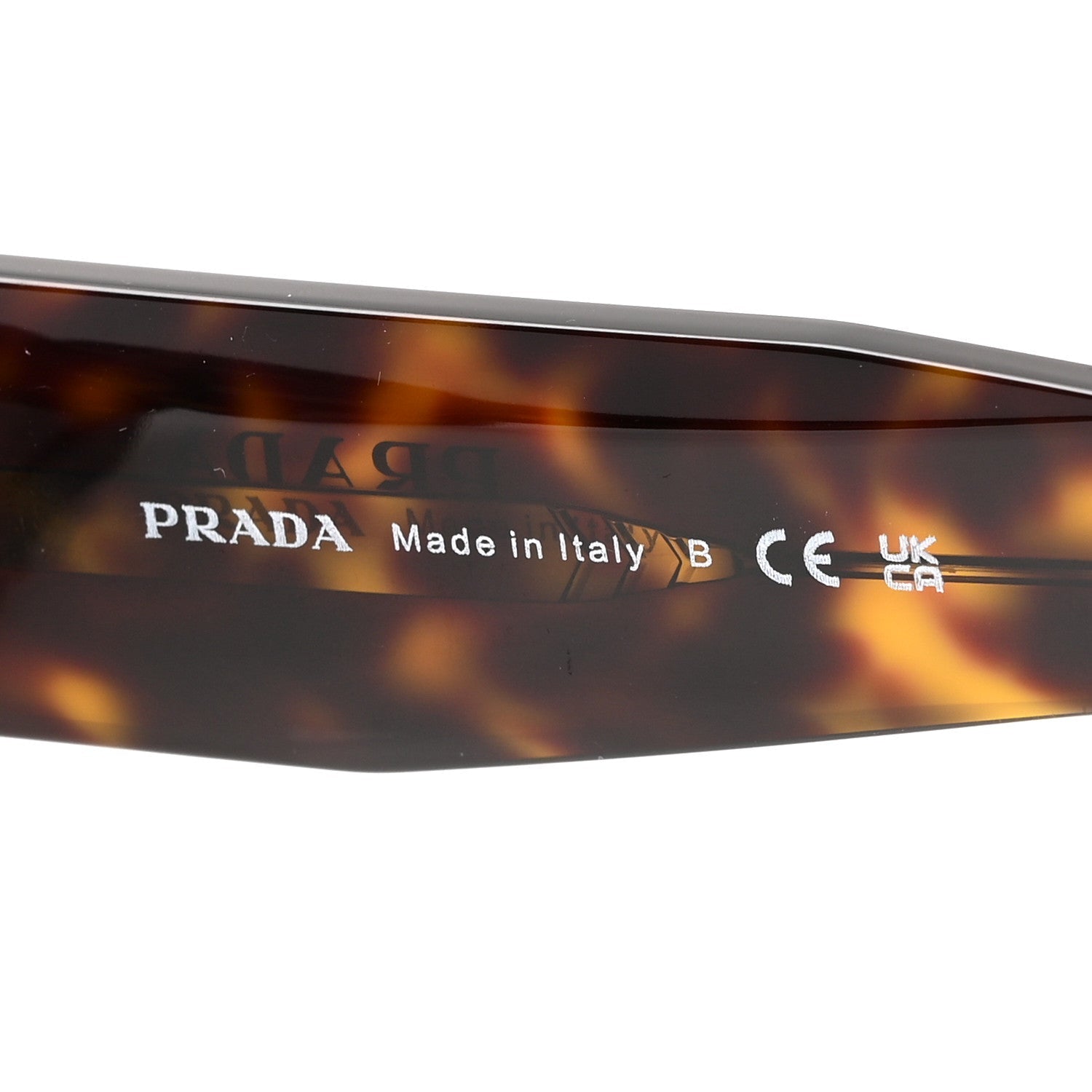 Prada Square Sunglasses — Tortoise SPR 06Y