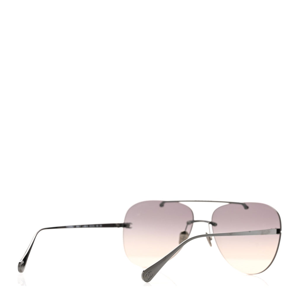 Chanel Aviator Sunglasses — Grey 4285-T