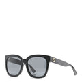 Gucci Square Sunglasses — Black