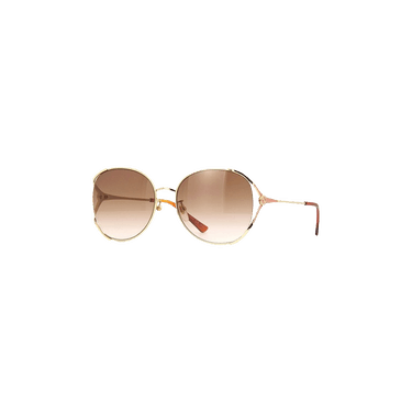 Gucci Oversized Round Sunglasses — Pink
