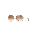 Gucci Oversized Round Sunglasses — Pink