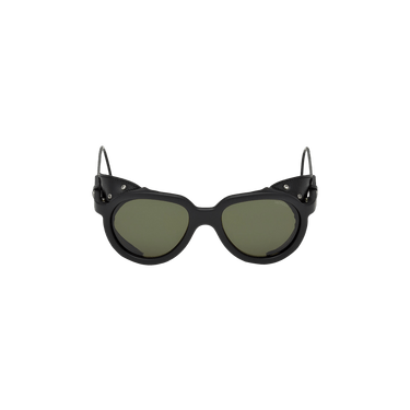 Moncler Altitude Polarized Sunglasses — Black