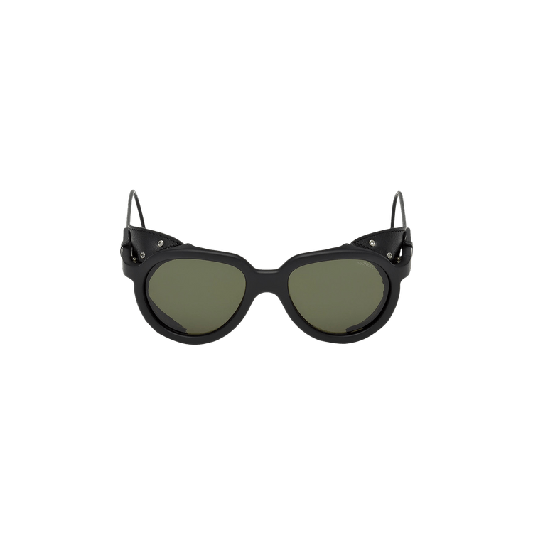 Moncler Altitude Polarized Sunglasses — Black