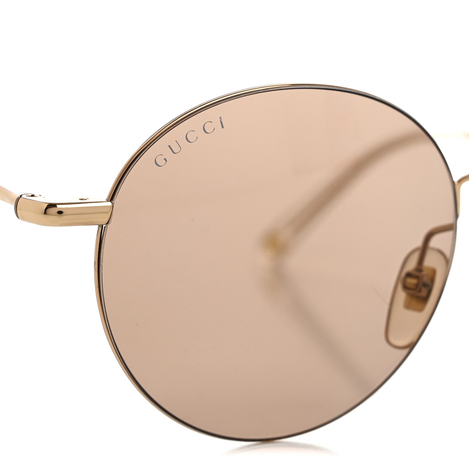 Gucci Round Sunglasses — Gold GG4273