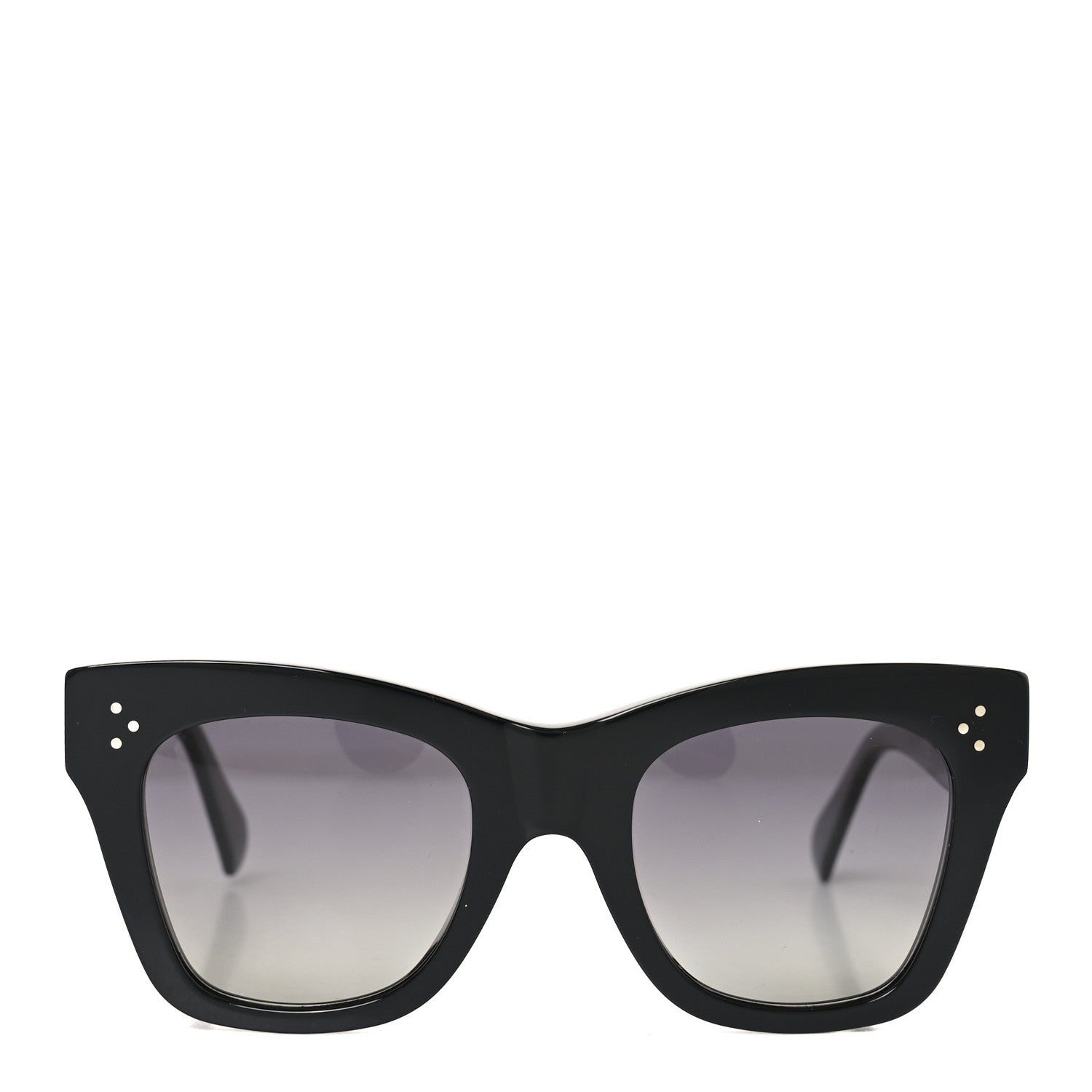 Celine Square Sunglasses — Black