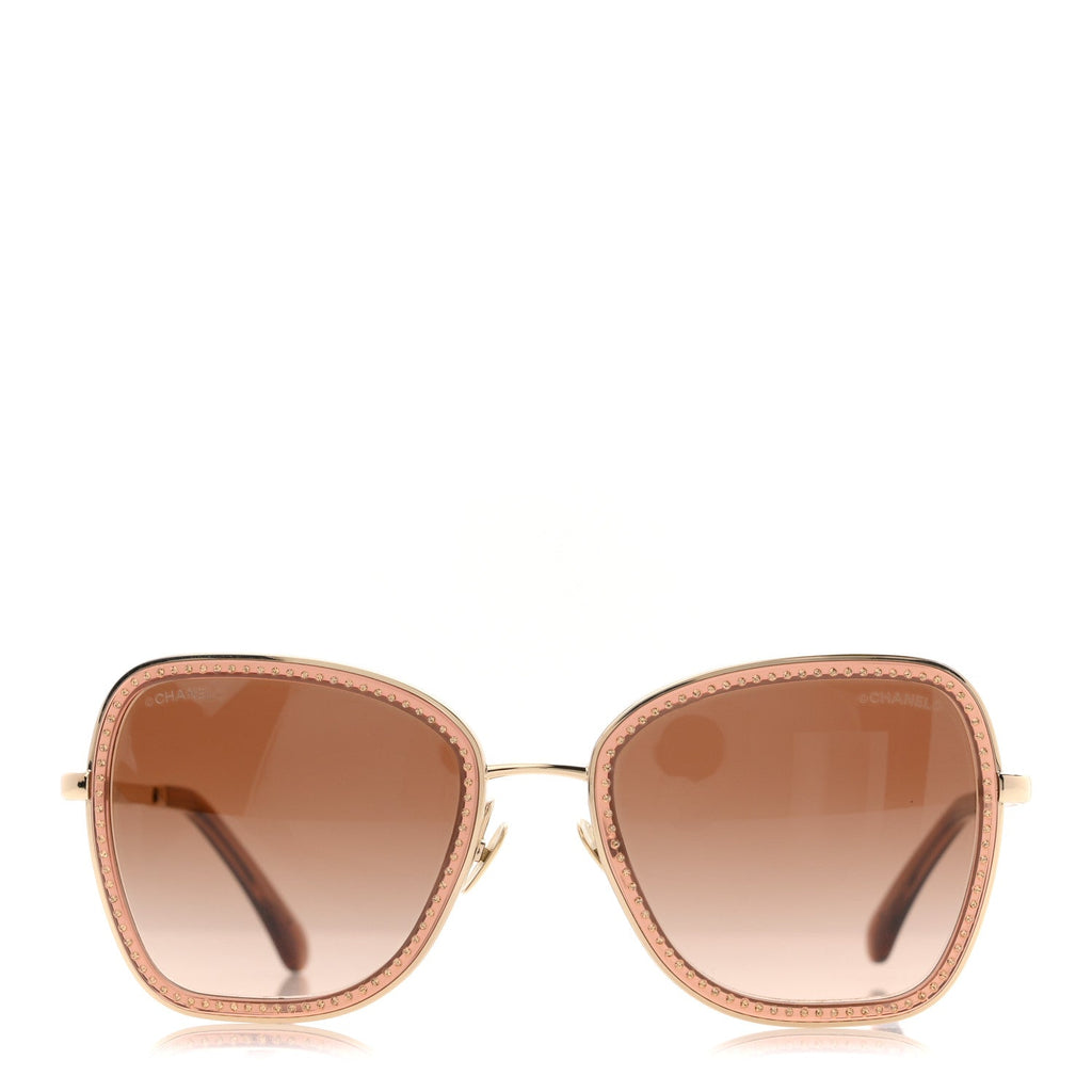 Chanel Square Sunglasses — Brown 4277-B