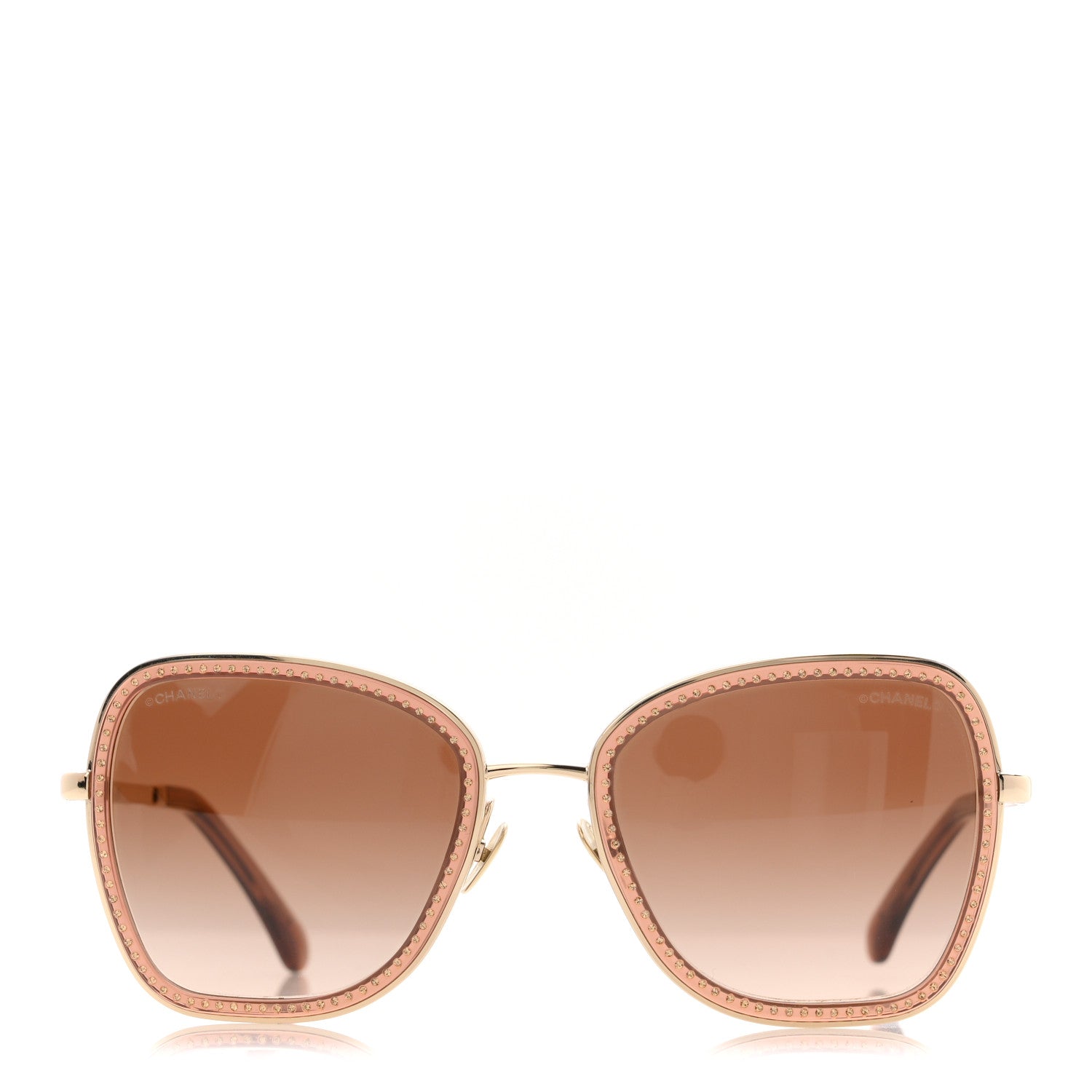 Chanel Square Sunglasses — Brown 4277-B