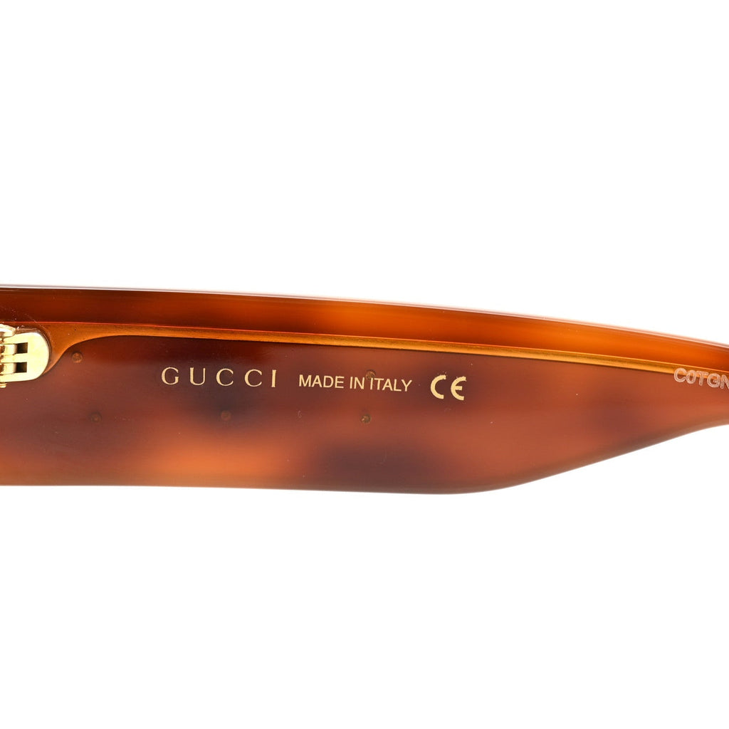 Gucci Square Sunglasses — Red GG0059S