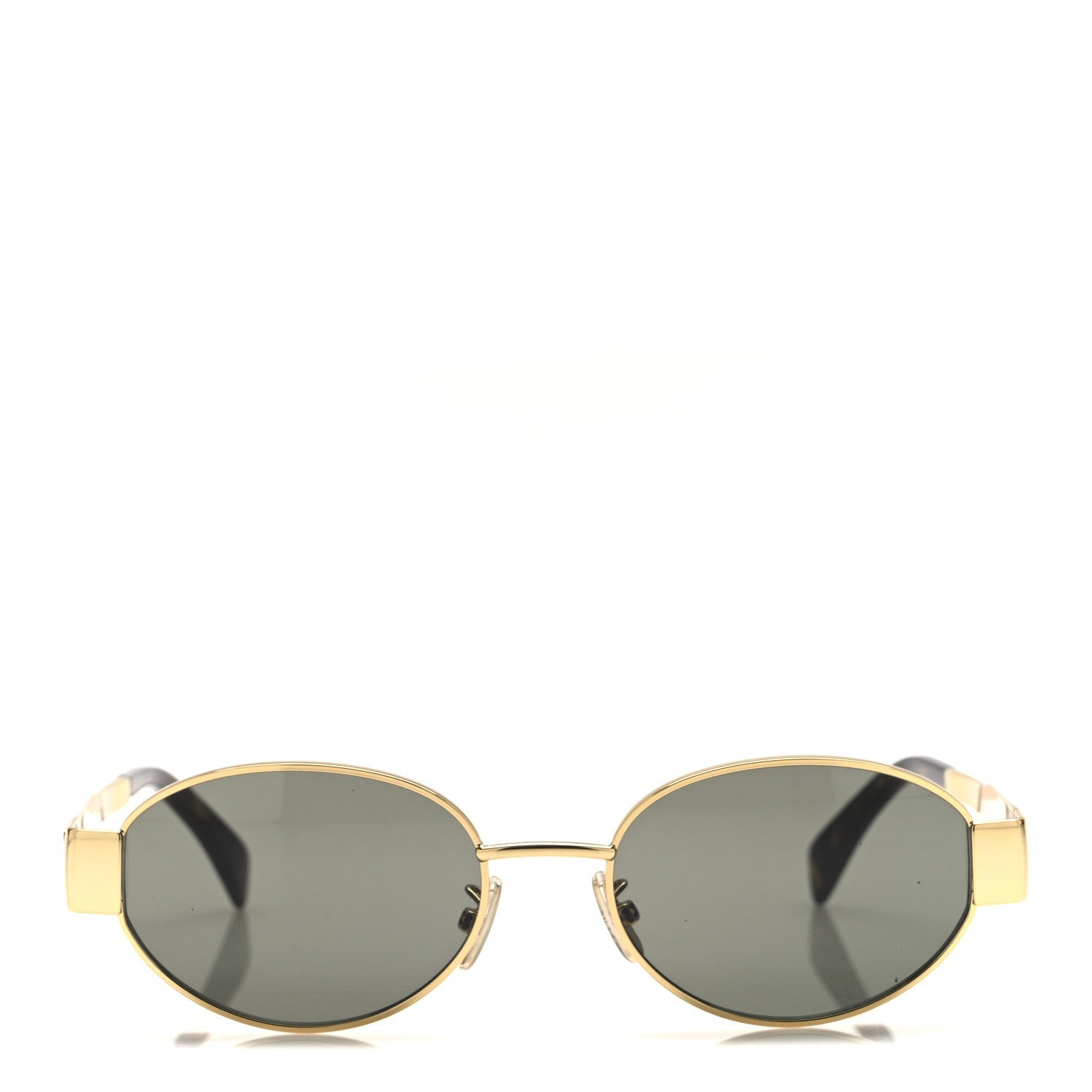 Celine Square Sunglasses — Green