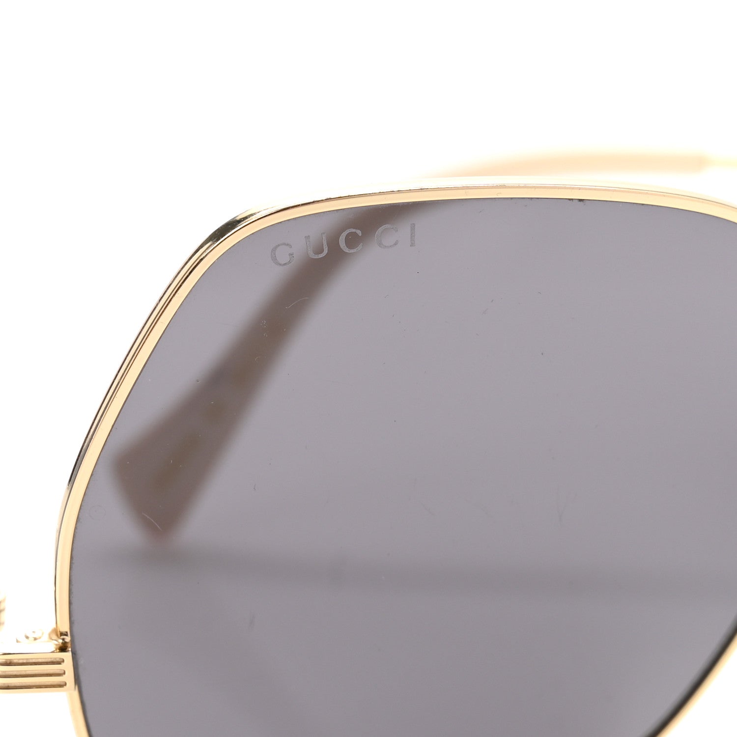 Gucci Square Sunglasses — Brown GG0972S