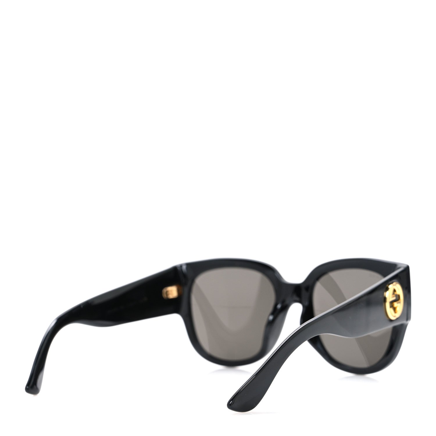 Gucci Square Sunglasses — Black