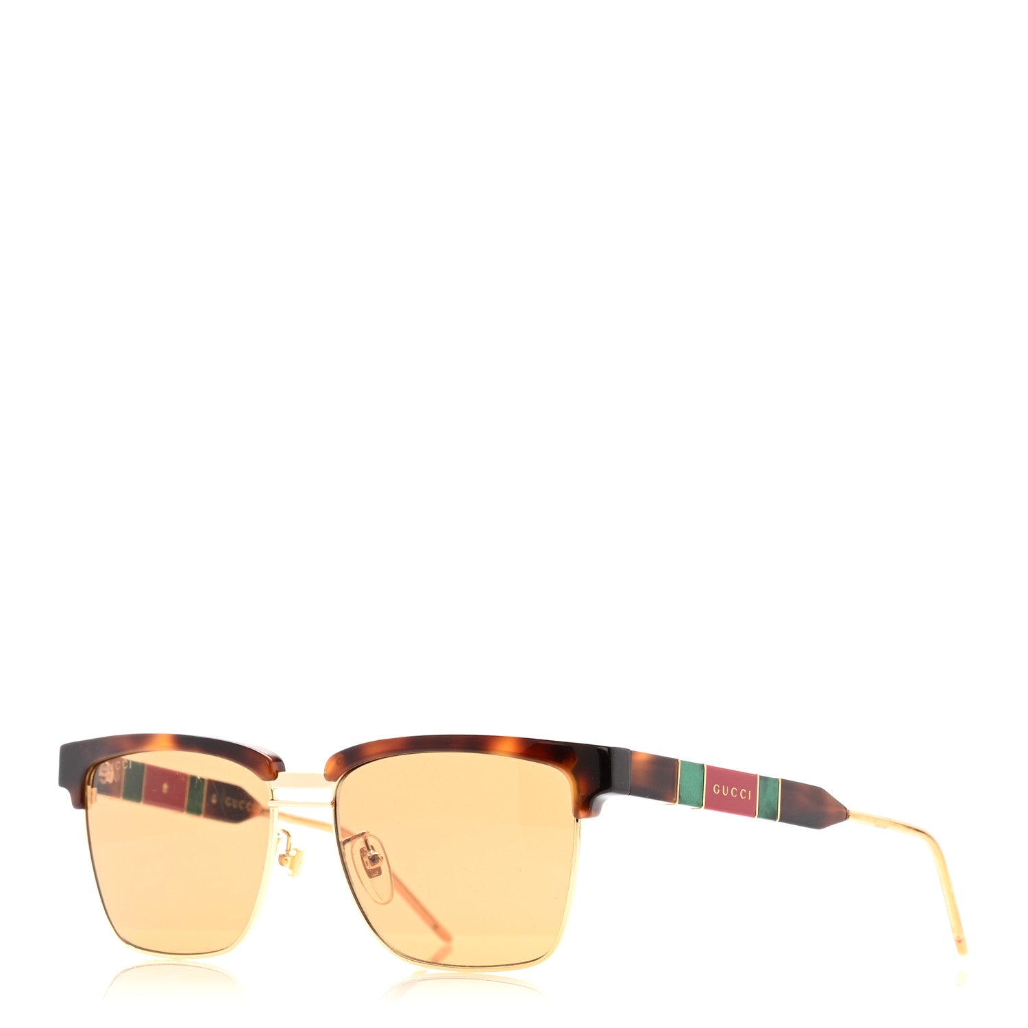 Gucci Aviator Sunglasses — Tortoise GG0603S