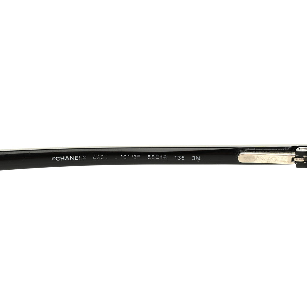Chanel Aviator Sunglasses — Black