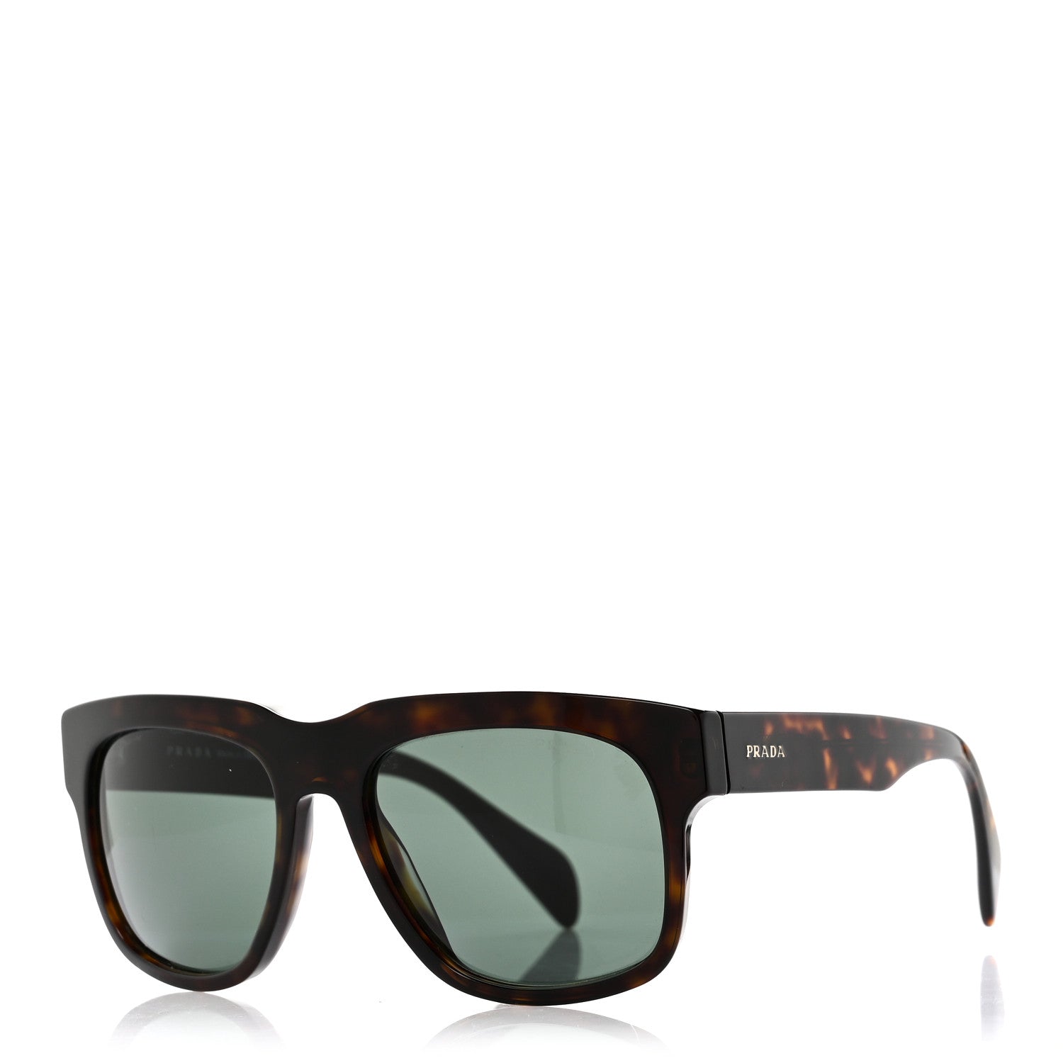 Prada Square Sunglasses — Tortoise SPR 14Q