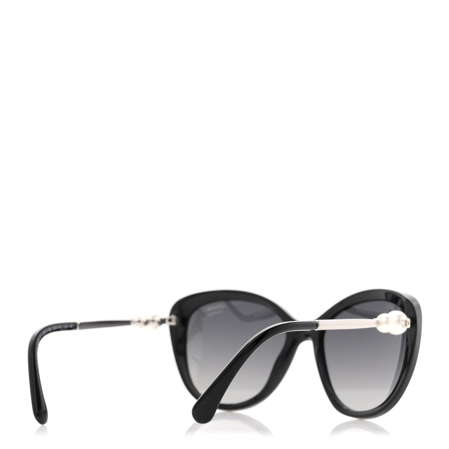 Chanel Cat-Eye Sunglasses — Black 5338-H