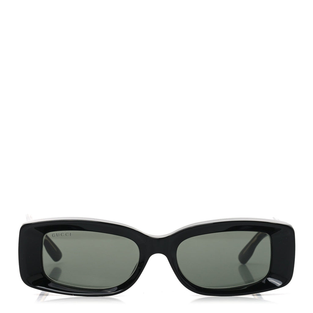 Gucci Rectangle Sunglasses — Black GG1528S