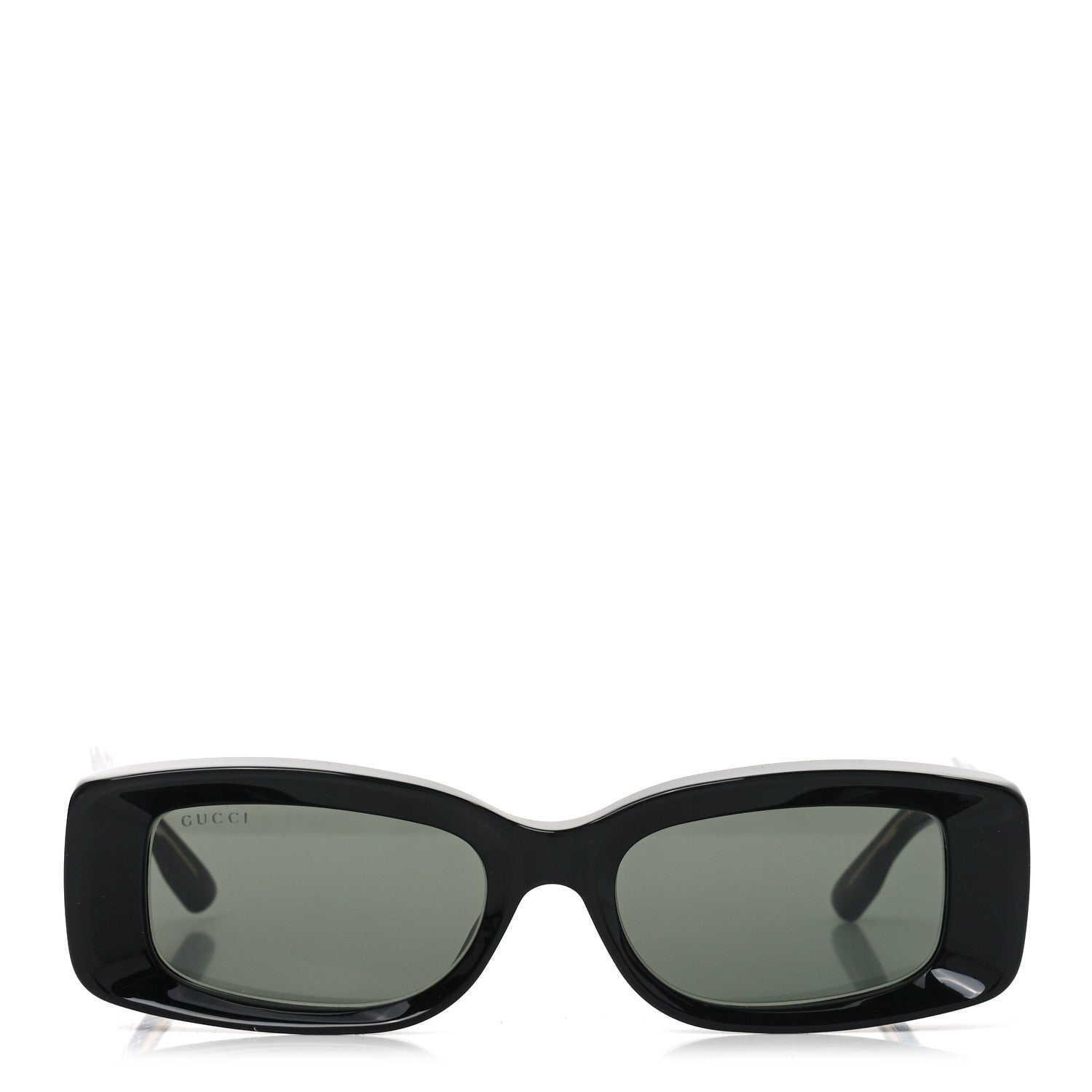 Gucci Rectangle Sunglasses — Black GG1528S