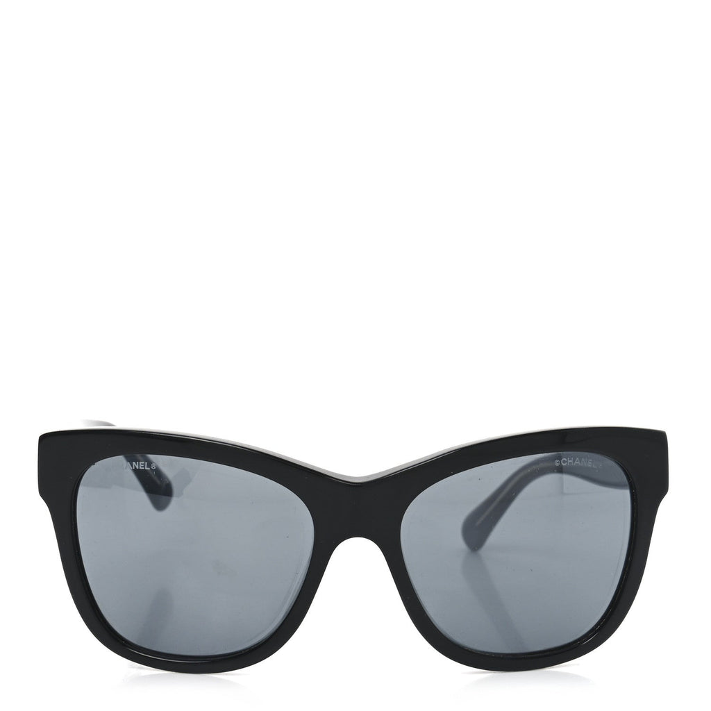 Chanel Square Sunglasses — Black