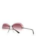 Chanel Round Sunglasses — Pink