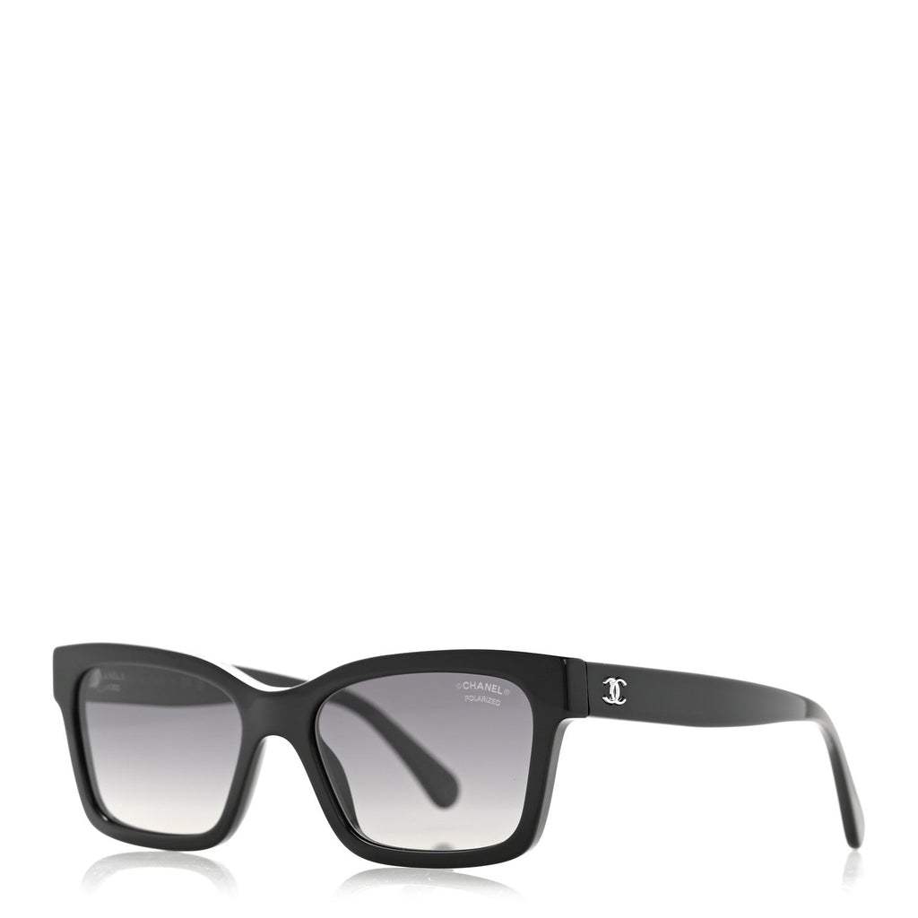 Chanel Square Sunglasses — Black