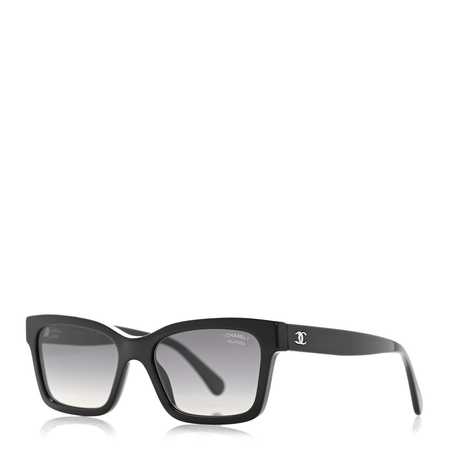 Chanel Square Sunglasses — Black