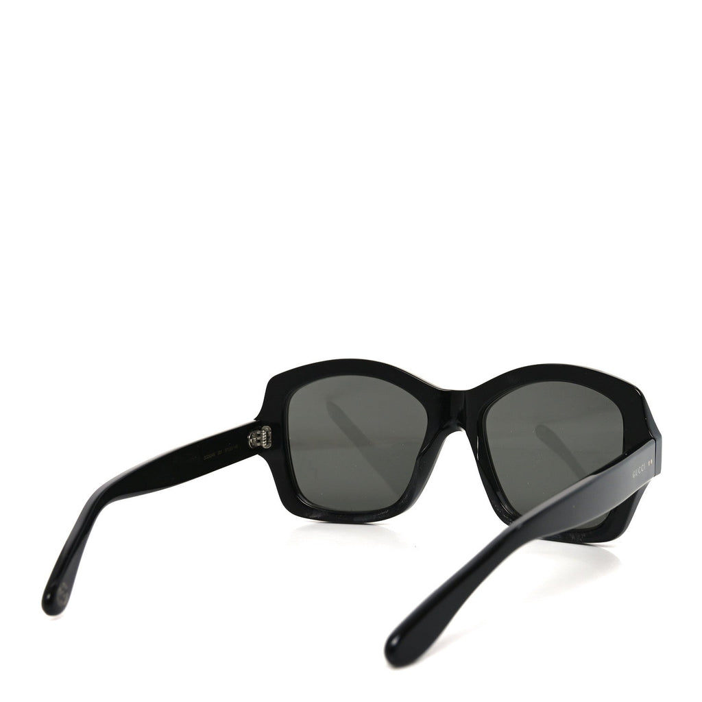 Gucci Rectangle Sunglasses — Black GG0624S