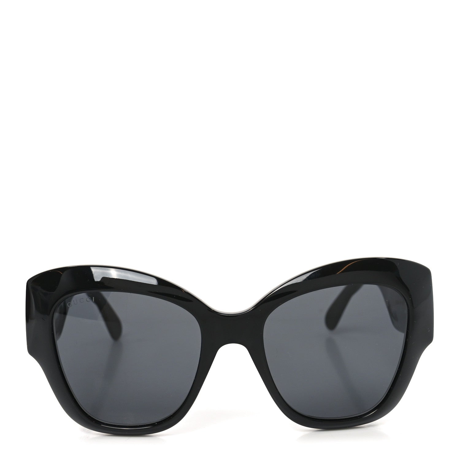 Gucci Oversized Sunglasses — Black GG0808S