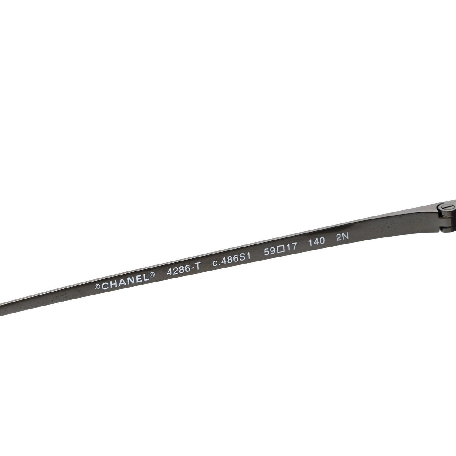 Chanel Cat-Eye Sunglasses — Black 4286-T