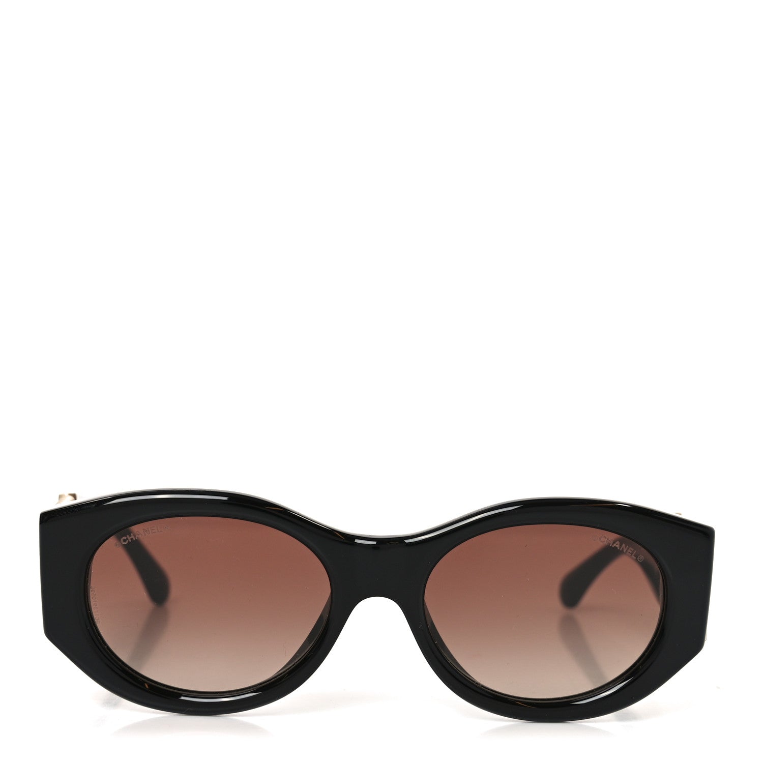 Chanel Square Sunglasses — Black 5536-Q