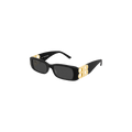 Balenciaga BB Logo Sunglasses — Black