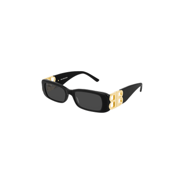 Balenciaga BB Logo Sunglasses — Black