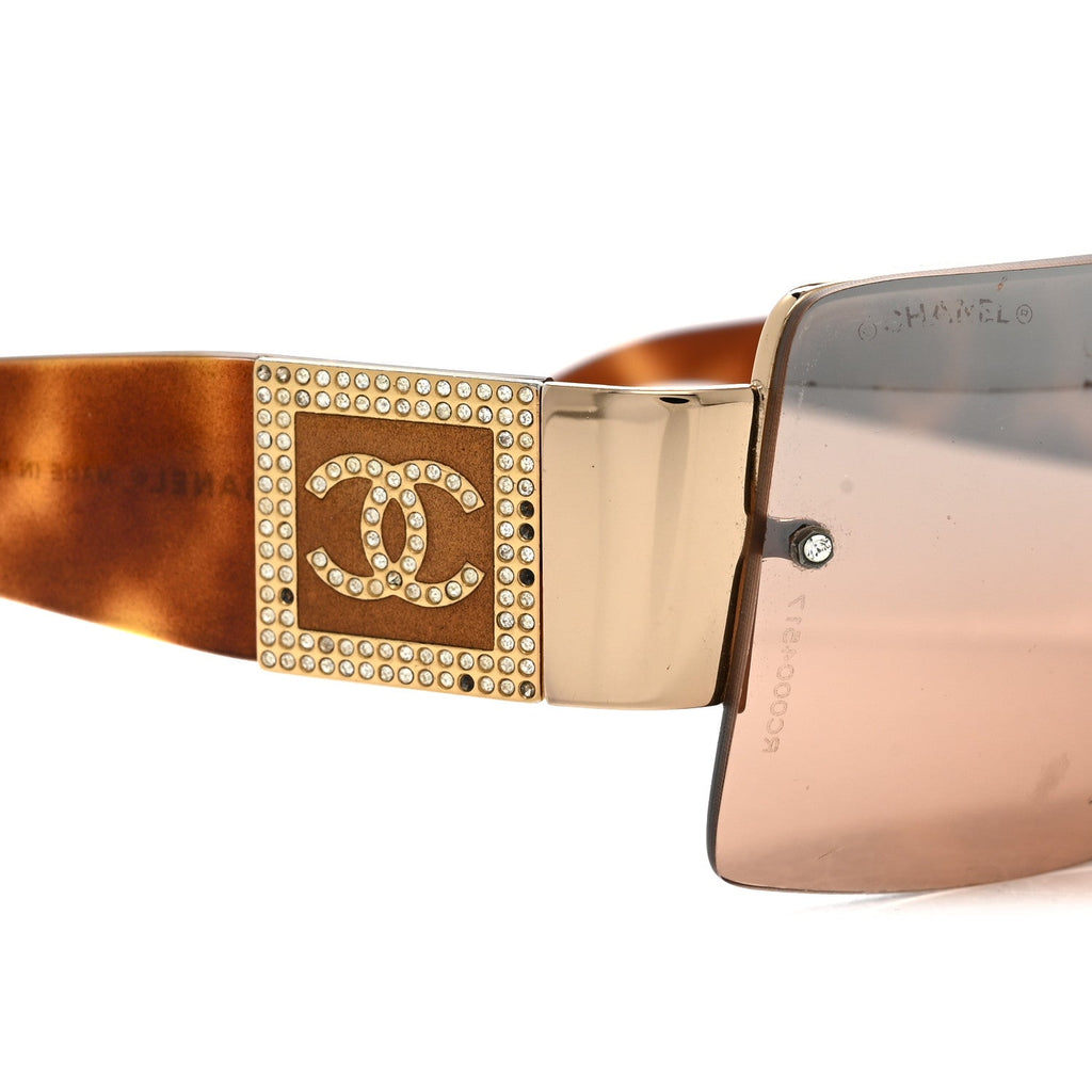 Chanel Square Sunglasses — Tortoise 4095-B