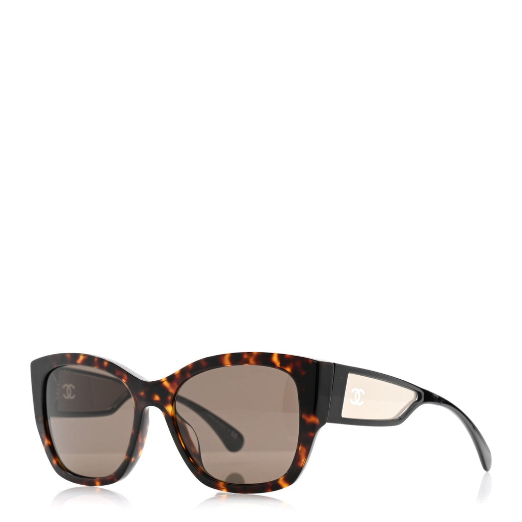 Chanel Cat-Eye Sunglasses — Tortoise 5429-A