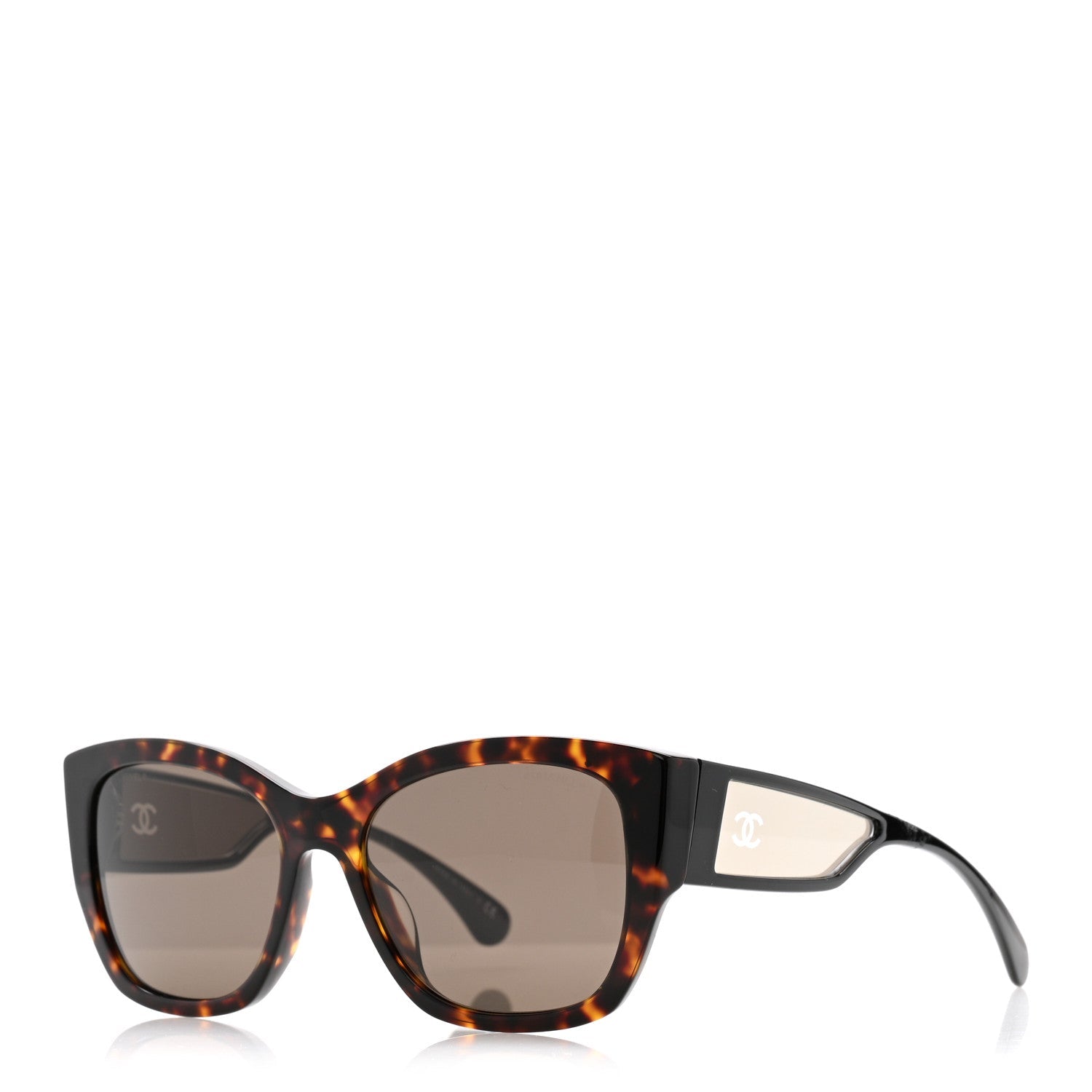 Chanel Cat-Eye Sunglasses — Tortoise 5429-A