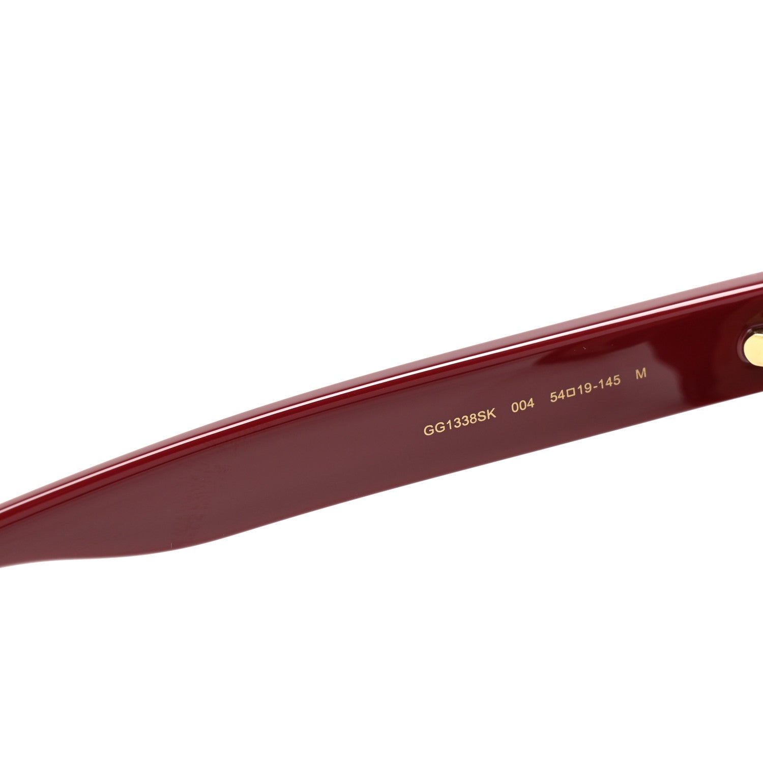 Gucci Square Sunglasses — Red