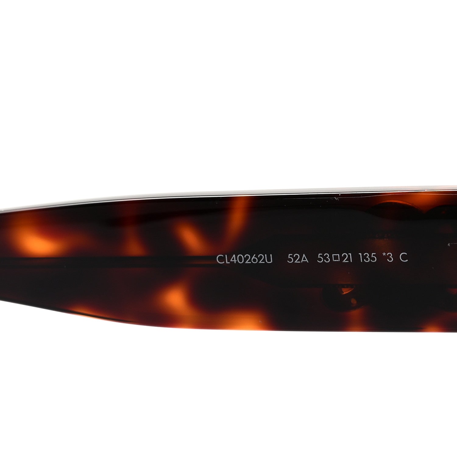 Celine Square Sunglasses — Tortoise