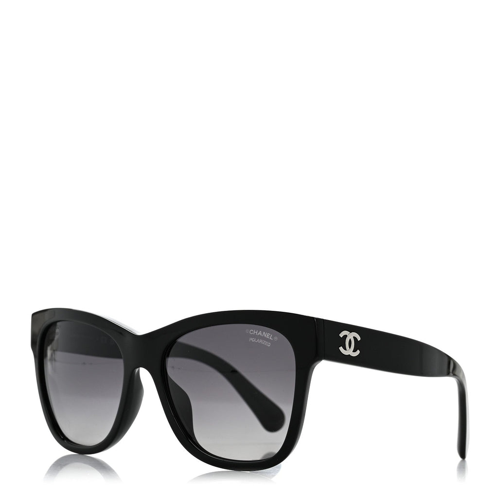 Chanel Cat-Eye Sunglasses — Black 5380-A