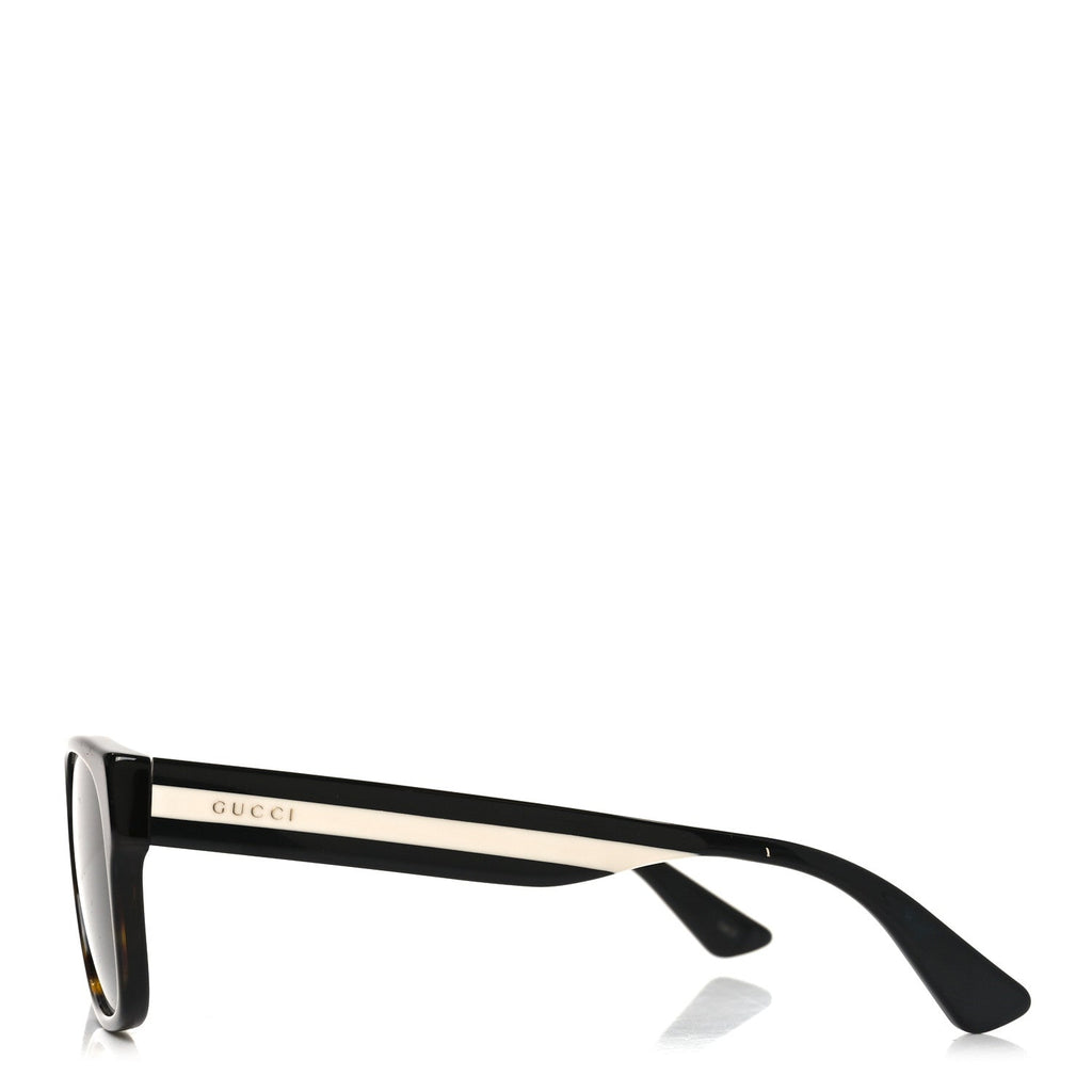 Gucci Square Sunglasses — Tortoise GG0341S