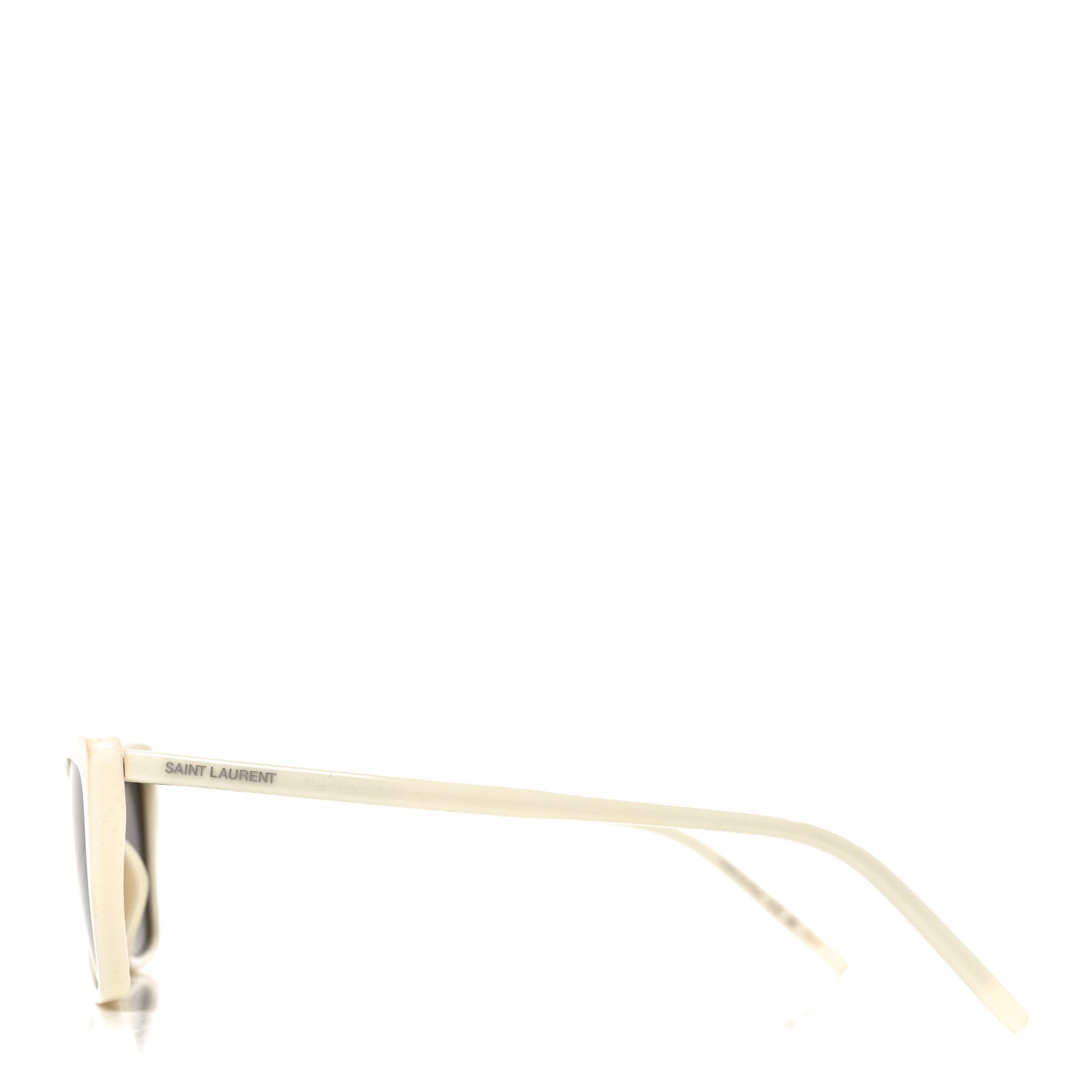 Saint Laurent Cat-Eye Sunglasses — Ivory SL 737