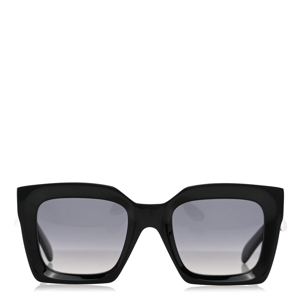 Celine Square Sunglasses — Black