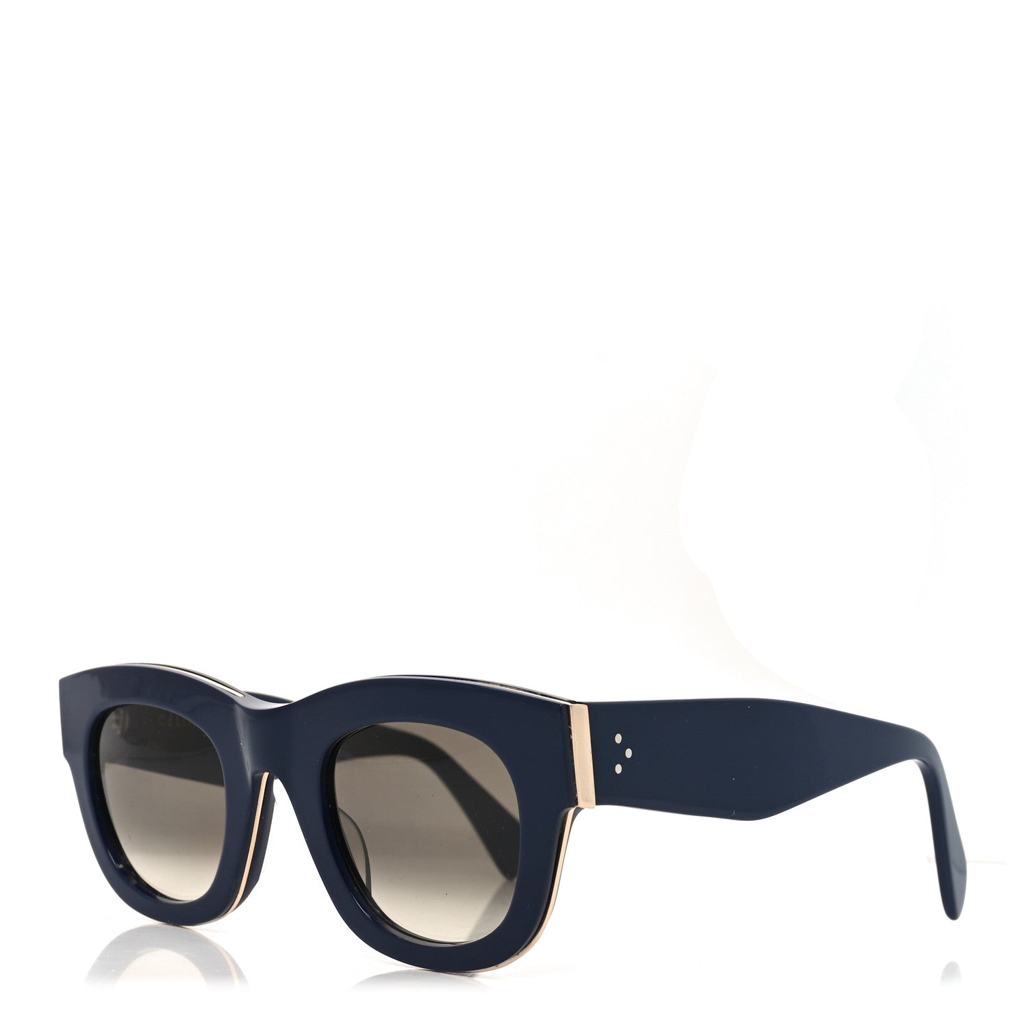 Celine Square Sunglasses — Blue